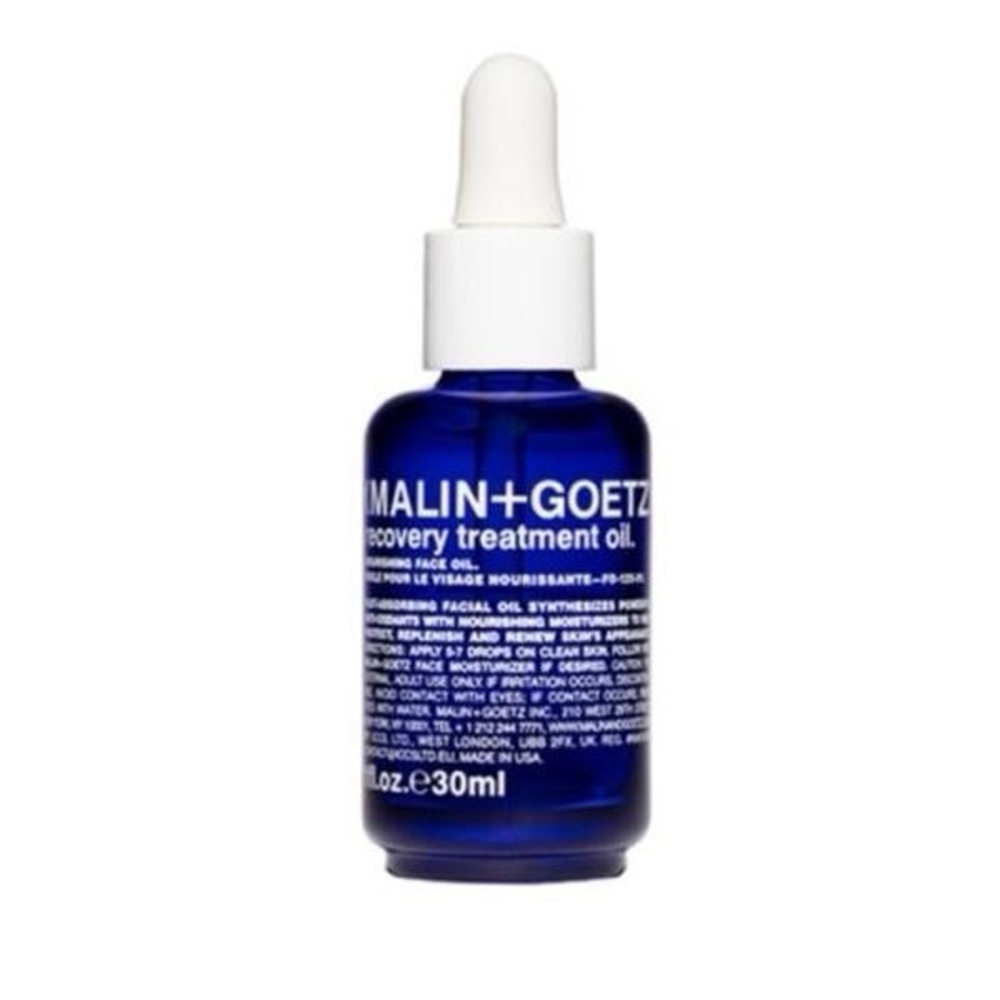 Malin+Goetz Recovery Treatment Oil in Blue Bottle
